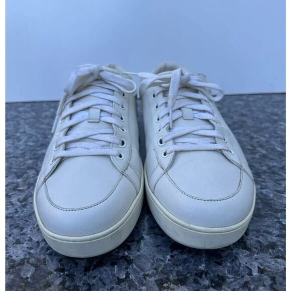 Gucci White Leather Low Top Sneakers Men’s Size 9.5 Missing Insole